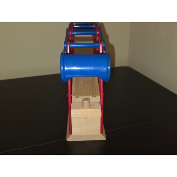 Thomas & Friends Wooden Railway - Double Lift Drawbridge - Red & Blue - Brio - Picture 4 of 6